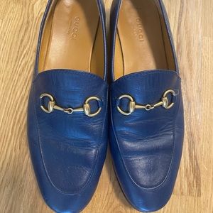 GUCCI calfskin women’s jordan loafers in size 37